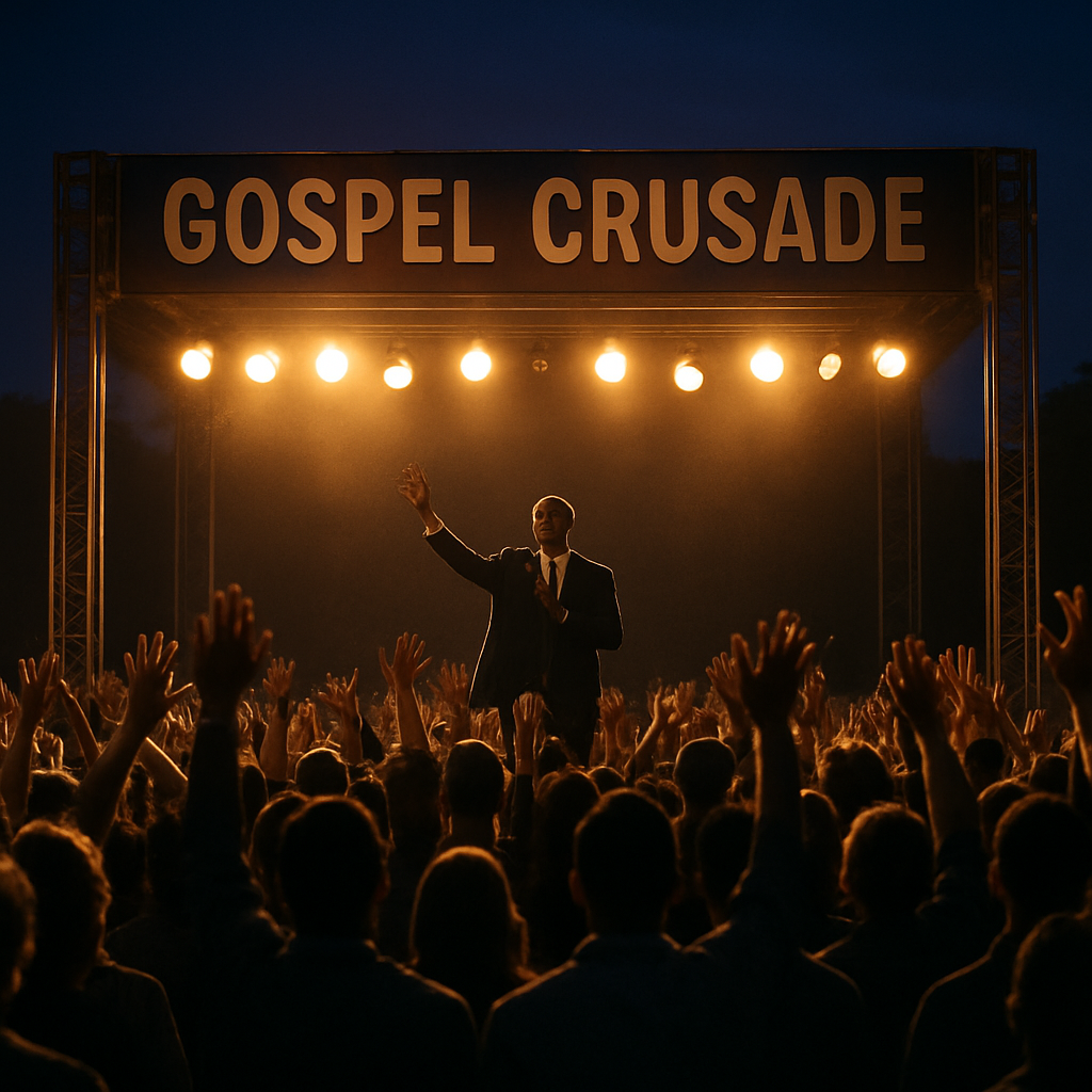 Evening worship gathering